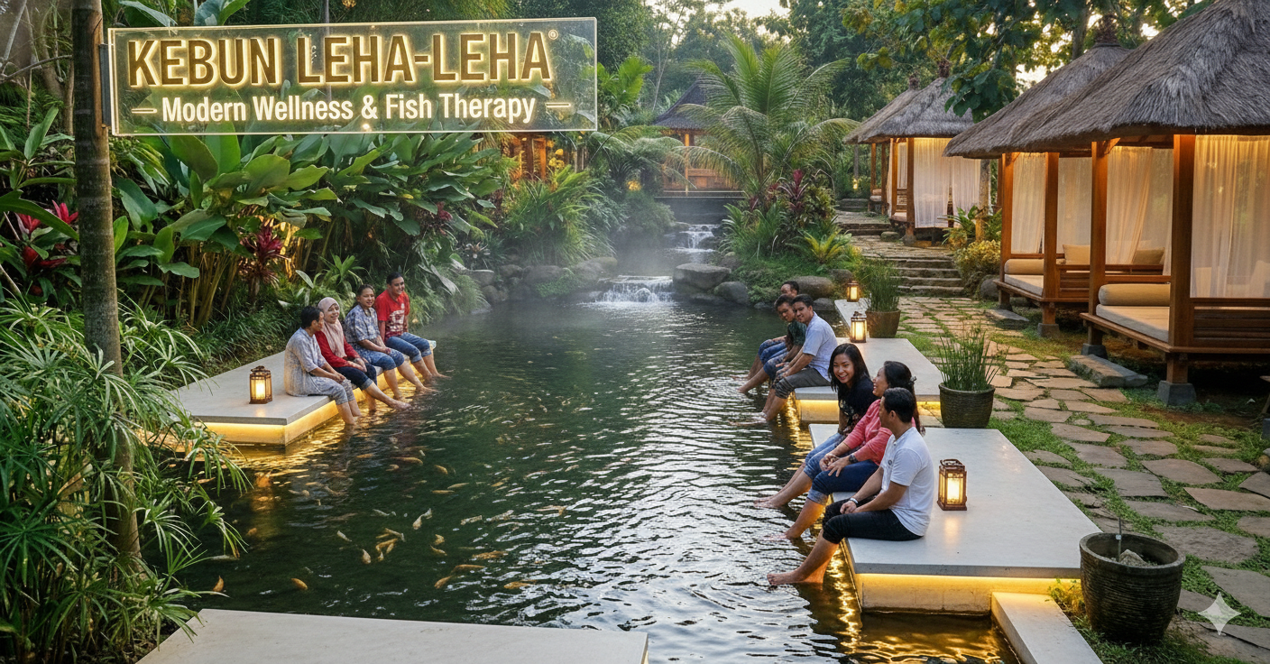 Suasana Kebun Leha Leha